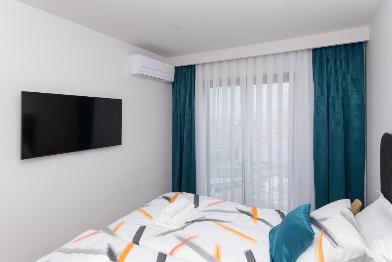 Luxury Adria Sea & City View Apartment 马卡尔斯卡 外观 照片