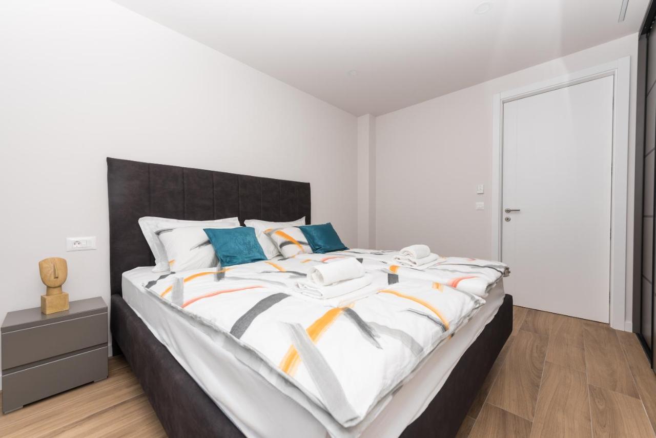 Luxury Adria Sea & City View Apartment 马卡尔斯卡 外观 照片