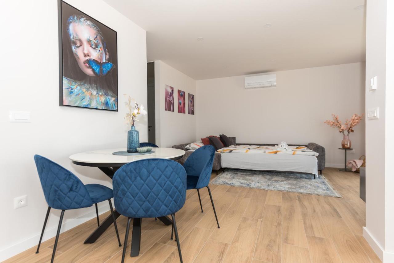 Luxury Adria Sea & City View Apartment 马卡尔斯卡 外观 照片