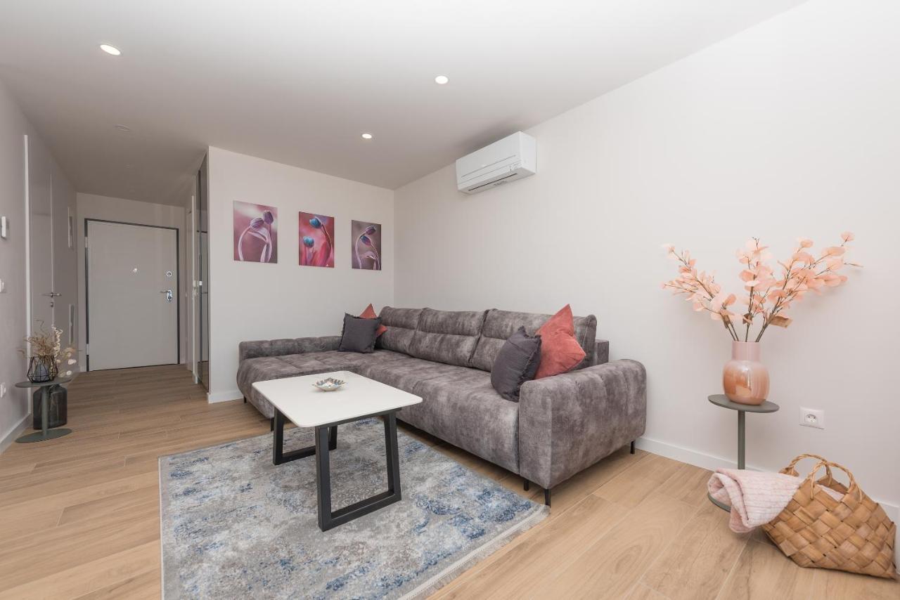 Luxury Adria Sea & City View Apartment 马卡尔斯卡 外观 照片