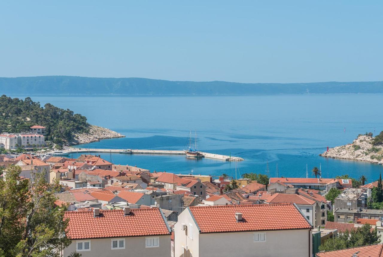 Luxury Adria Sea & City View Apartment 马卡尔斯卡 外观 照片