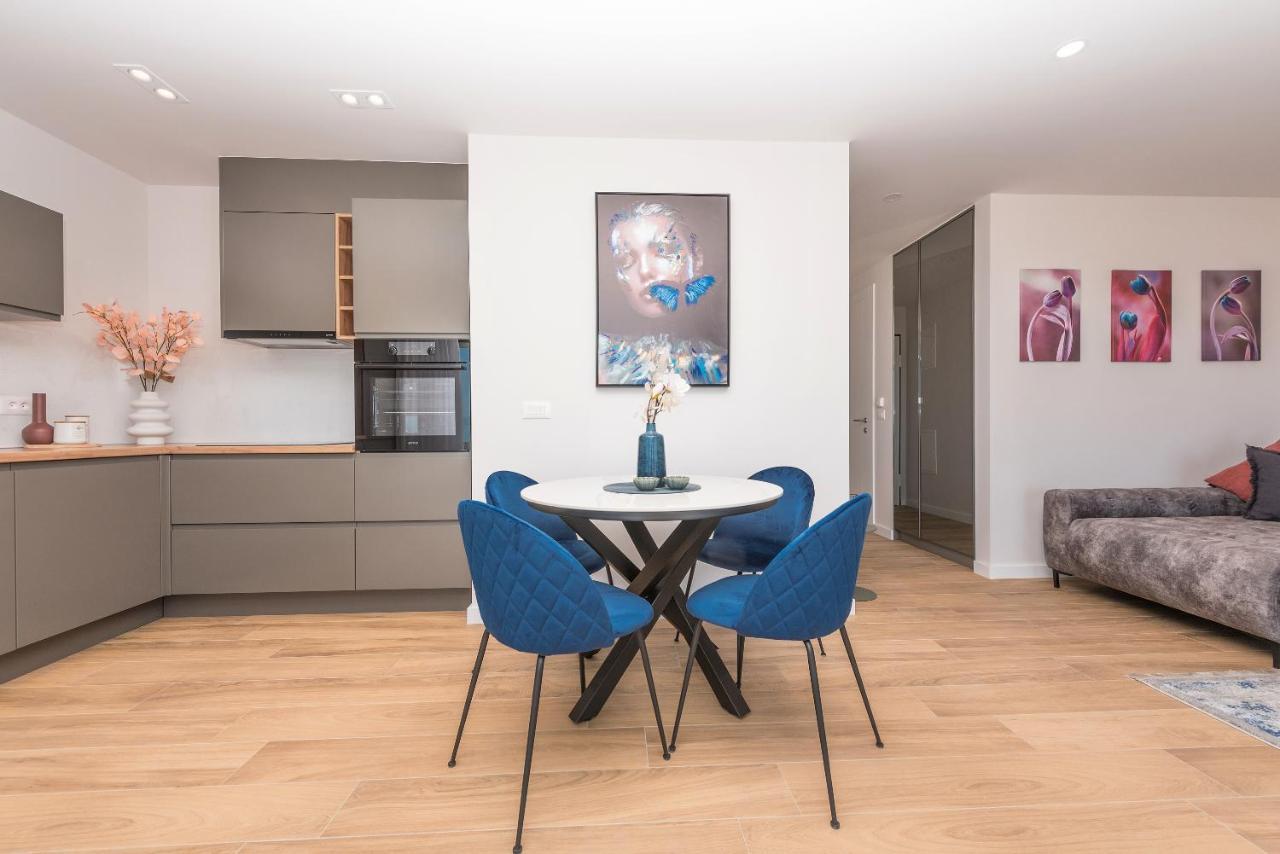 Luxury Adria Sea & City View Apartment 马卡尔斯卡 外观 照片